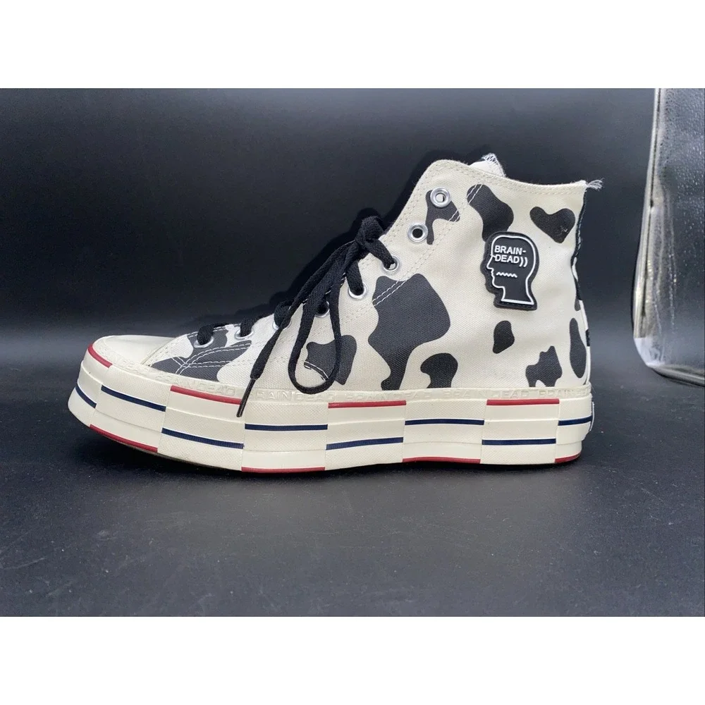 Converse Chuck 70 x‎ Brain Dead Cow Print Size Mens 10 Custom 2008